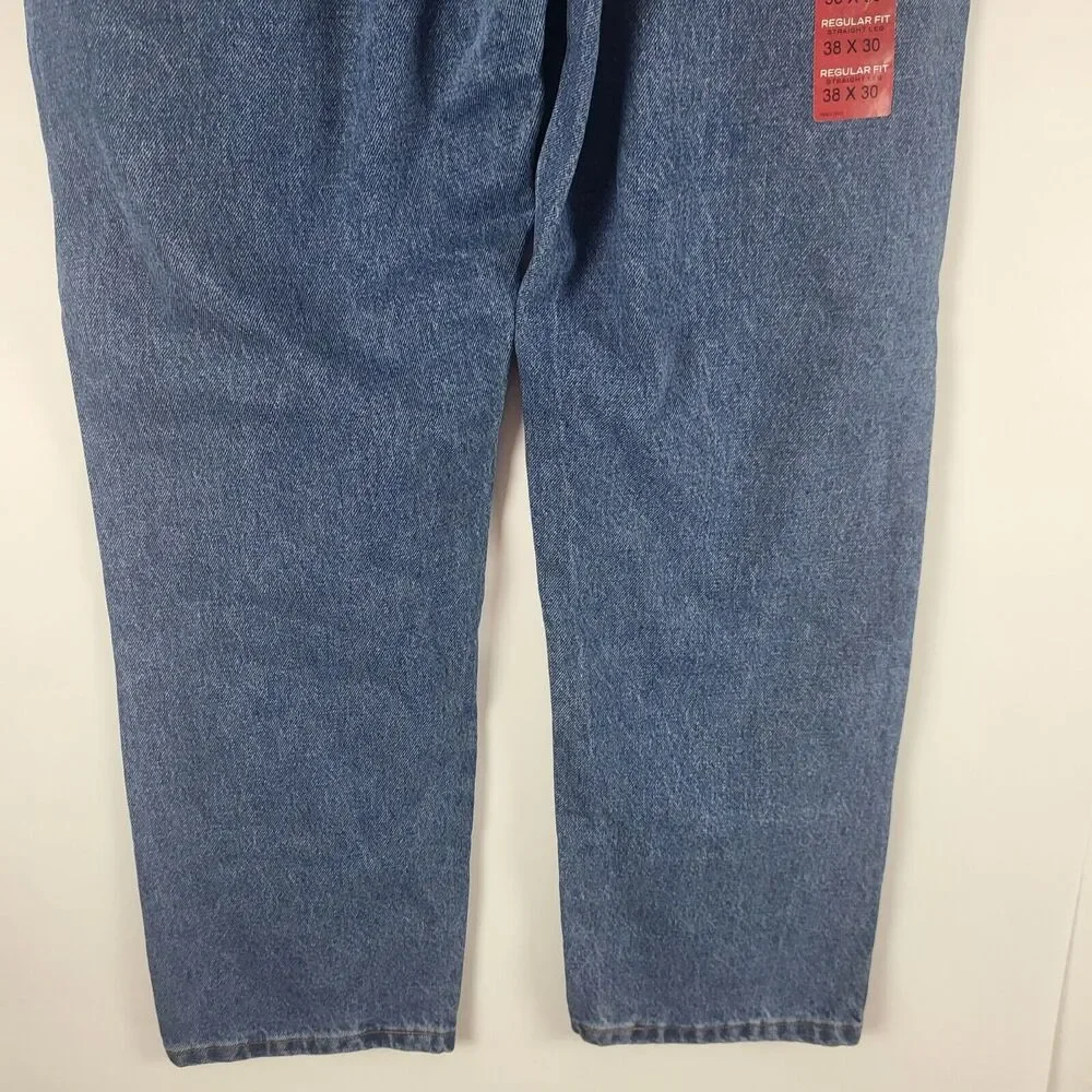 Rustler Regular Fit Jeans‎ 33X30 Mens Straight Leg Heavy Weight Denim High Rise
